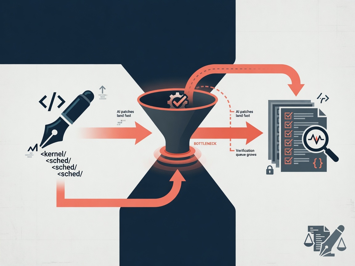 closing highlight visual for The Linux Kernel's AI Pivot: Technical Merit vs. The Verification Bottleneck